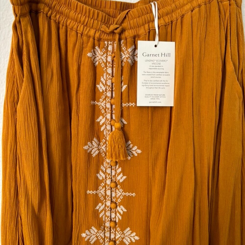 nwt garnet hill maxi skirt